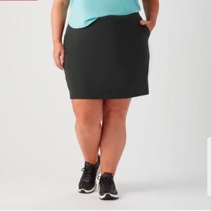 Duluth Skort NoGA Naturale Cotton Skirt and Shorts Combo Black 1X